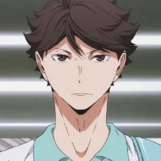 🌟 emoji Oikawa Tooru - @haikyuuemoji Telegram sticker 19 of 120