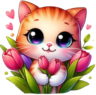 🌷 emoji @umamari 8 марта Telegram sticker 8 of 51