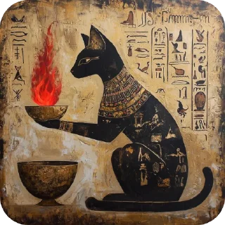 🐈‍⬛ emoji Восточные сказки Telegram sticker 16 of 25