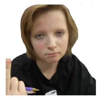 🖕 emoji Лохи Telegram sticker 17 of 17