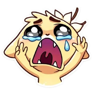 😭 emoji Vanillka ::@Yoomiiiaa Telegram sticker 14 of 46