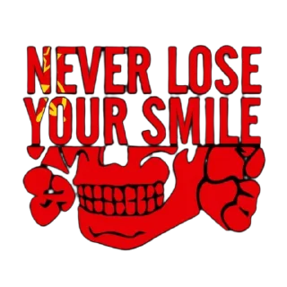 🍔 emoji ООН Never Lose Your Smile Telegram sticker 13 of 30