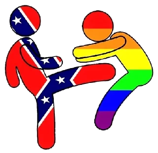 🏑 emoji Lgbt sucks Telegram sticker 16 of 23