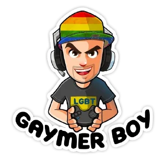 🎮 emoji LGBT Telegram sticker 22 of 31