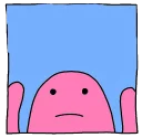 🙁 emoji Blobby💛 by @mlOobot Telegram sticker 24 of 58