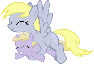 😁 emoji Dinky | @MyLittlePony_bots Telegram sticker 20 of 43