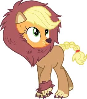 🦁 emoji @mlpstickers Applejack pack Telegram sticker 9 of 40