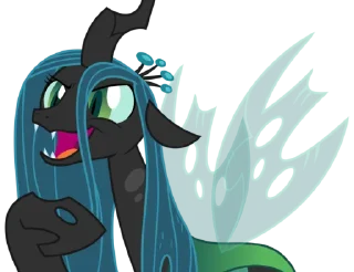 🔫 emoji Chrysalis | @MyLittlePony_bots Telegram sticker 20 of 112
