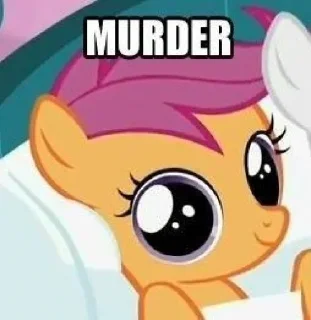 😳 emoji @MyLittlePony_bots Telegram sticker 6 of 102