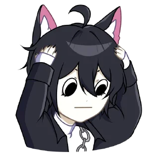 😮 emoji Рен @nyasticks Telegram sticker 5 of 49