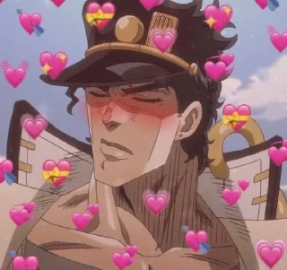 🌟 emoji JoJo’s Bizarre Adventure Telegram sticker 12 of 28