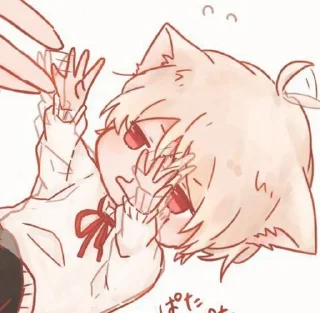 😜 emoji mafumafu kun Telegram sticker 18 of 30