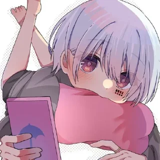 ☺️ emoji mafumafu kun Telegram sticker 24 of 30