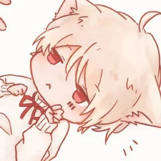 😍 emoji mafumafu kun Telegram sticker 17 of 30