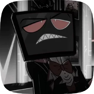 Sticker from БОЛЬШЕ ⇨ @CLOOBHUB ВОКС ОТЕЛЬ ХАЗБИН VOX HAZBIN ТГ