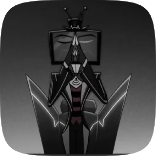 🌟 emoji БОЛЬШЕ ⇨ @CLOOBHUB ВОКС ОТЕЛЬ ХАЗБИН VOX HAZBIN ТГ Telegram sticker 8 of 26