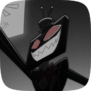 🌟 emoji БОЛЬШЕ ⇨ @CLOOBHUB ВОКС ОТЕЛЬ ХАЗБИН VOX HAZBIN ТГ Telegram sticker 17 of 26