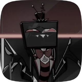 🌟 emoji БОЛЬШЕ ⇨ @CLOOBHUB ВОКС ОТЕЛЬ ХАЗБИН VOX HAZBIN ТГ Telegram sticker 13 of 26