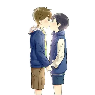 😲 emoji Anime Boys @stickersb2b Telegram sticker 19 of 26