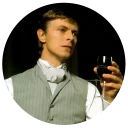 🍷 emoji David Bowie Telegram sticker 11 of 114