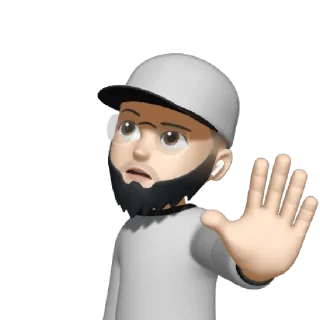 🤚 emoji Abo Houzifa | By @abdulhamid_halilov Telegram sticker 11 of 50