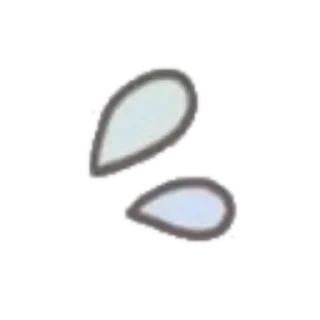 💧 emoji ꒰ ܸ◞ ◟ܸ꒱ ; @qwebsiy Telegram sticker 6 of 40