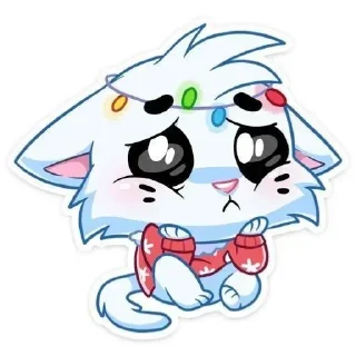 🐱 emoji Новогодний бисквит Telegram sticker 20 of 41