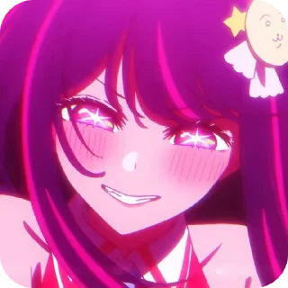 🎤 emoji HOSHINO AI BY @kur_ruk : @fStikBot Telegram sticker 5 of 26