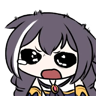 😡 emoji Sad Kyaru-chan @Sad_Kyaru_Chan Telegram sticker 10 of 55