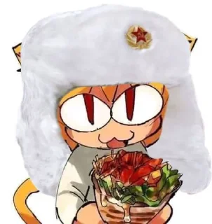 🌯 emoji Neko arc Telegram sticker 18 of 53