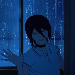 👋 emoji reze arc by curly_matty Telegram sticker 5 of 26
