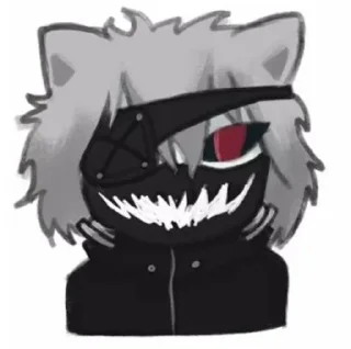 😈 emoji We are fearlesss cat Telegram sticker 5 of 20