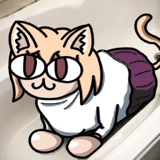 😸 emoji Neko ark Telegram sticker 22 of 63