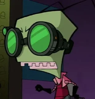 🌟 emoji Invader Zim • @Earth928B Telegram sticker 15 of 40