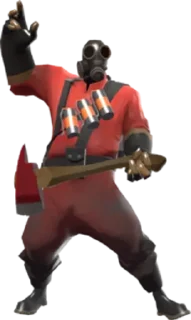 🎸 emoji RED taunts! TF2 (by @actual_waltuh) Telegram sticker 9 of 120