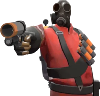 🔫 emoji RED taunts! TF2 (by @actual_waltuh) Telegram sticker 12 of 120
