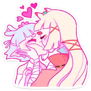 Sticker from Лесная парочка без текста @TgSticker