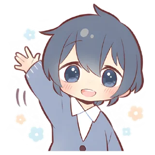 👋 emoji Аниме парочка @Nyasticks Telegram sticker 19 of 41