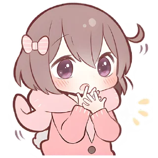 🤭 emoji Аниме парочка @Nyasticks Telegram sticker 11 of 41