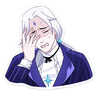 🤦 emoji Инь без текста @TgSticker Telegram sticker 5 of 49