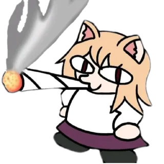 🐱 emoji Неко Арки Telegram sticker 15 of 110