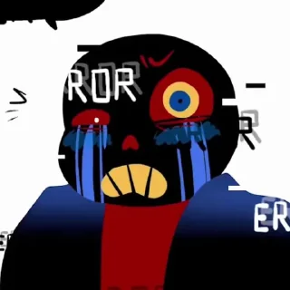 😓 emoji Эррор!Санс Telegram sticker 23 of 120