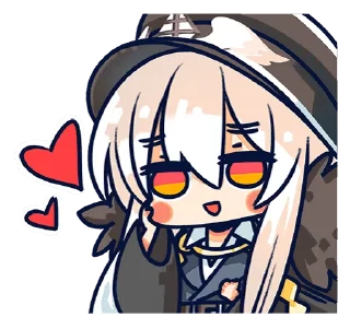 Sticker from Girls' Frontline Official