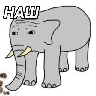 🐘 emoji f8mb8y right stickers Telegram sticker 16 of 20