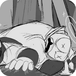 😵 emoji MOTM | ✨🖤 Telegram sticker 20 of 106