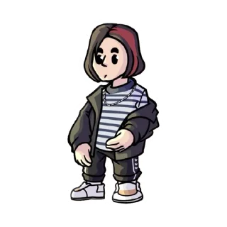 😰 emoji SPOT CARTOON 🤍🤍🤍 Telegram sticker 14 of 95