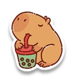 🌟 emoji Капибара Telegram sticker 15 of 24