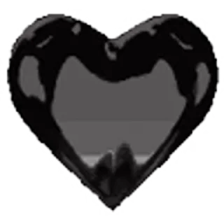 🖤 emoji Сердечки @GIFSTIKI Telegram sticker 23 of 50