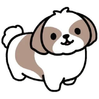 🐶 emoji @GIFSTIKI (◕‿◕) Ⓒⓤⓣⓘⓔ Telegram sticker 18 of 120