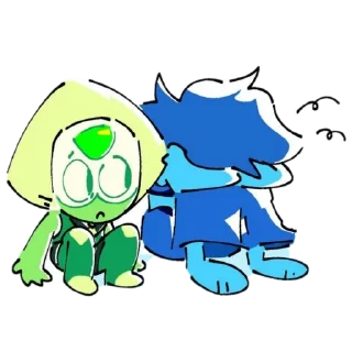 Sticker from Ляпис и Перидот Вселенная Стив